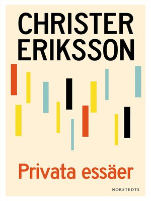 cover image of Privata essäer